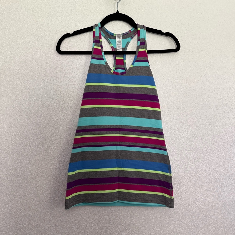 Ivivva Striped Racerback Tank 14